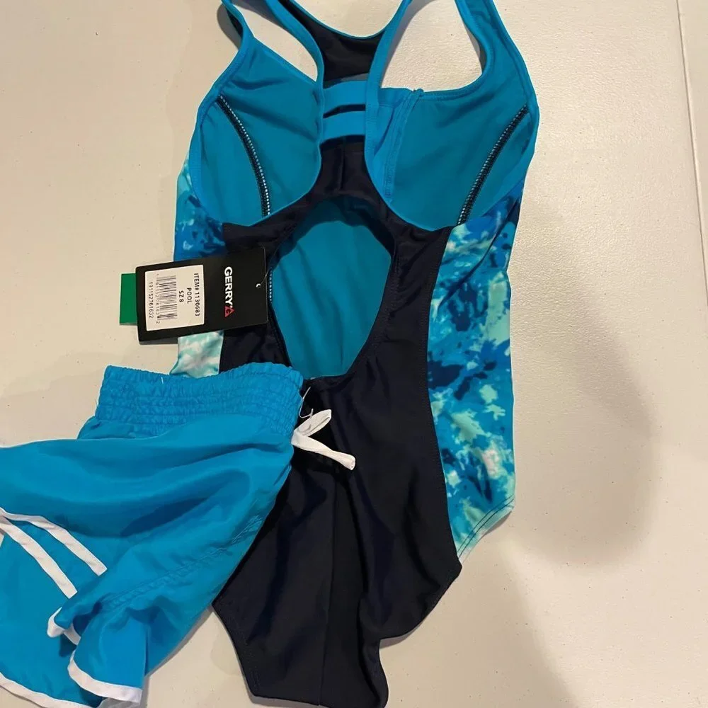 Gerry Girls Youth 2 Piece Swimsuit - Picture 4 of 5